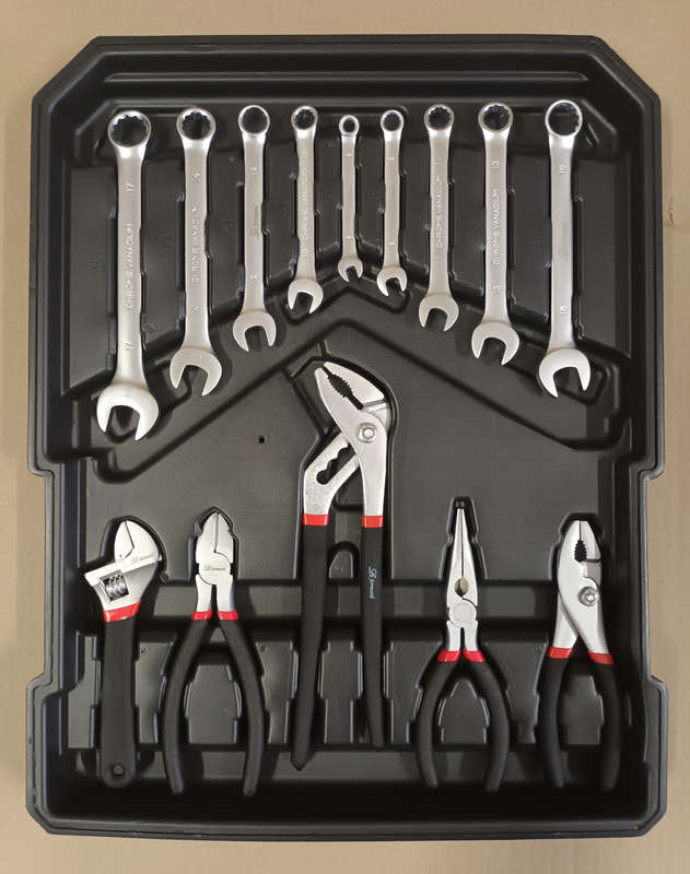 la fermete 488 pcs tool box set with trolley case