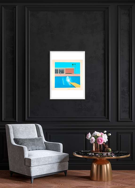 David Hockney - a bigger splash TATE print