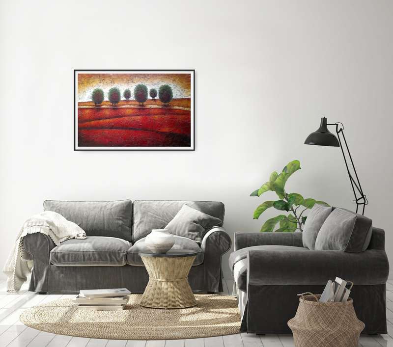 modern landscape oil painting