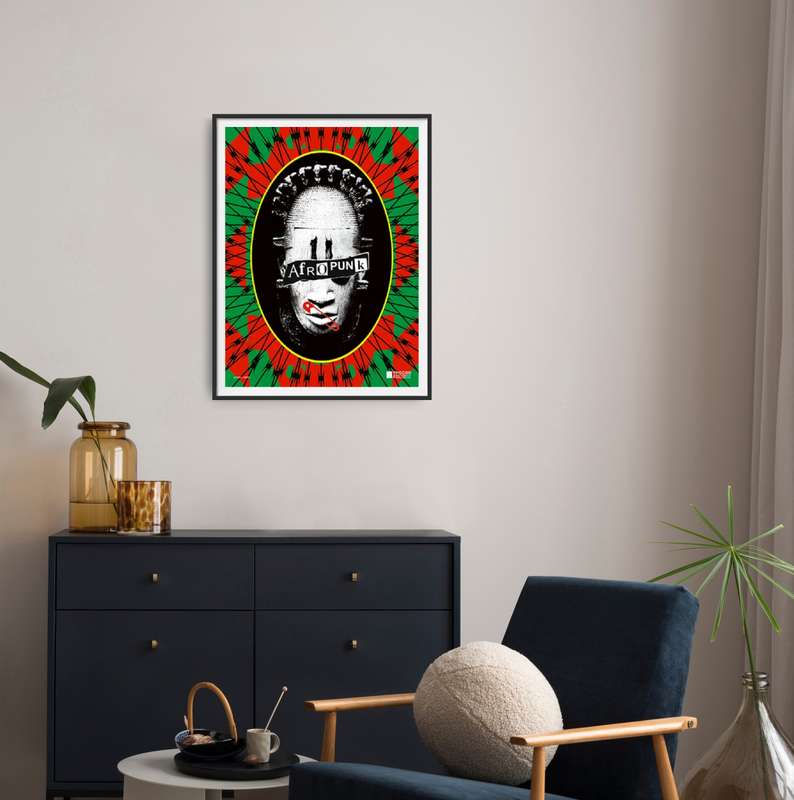 kendell geers - afropunk print