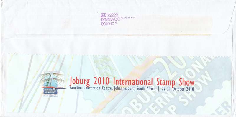 RSA 2010 International Stamp Show - 1st SA Personalised Stamp Collection
