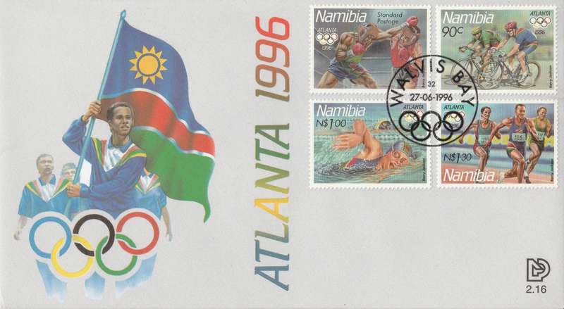 NAM 1996-06-27 Olympic Games Atlanta 1996 FDC 2.16 [SACC R12]