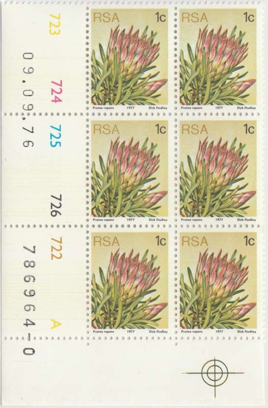 RSA 3rd Definitive Issue SACC 418 x6 A (1976-09-09) [SACC R12]