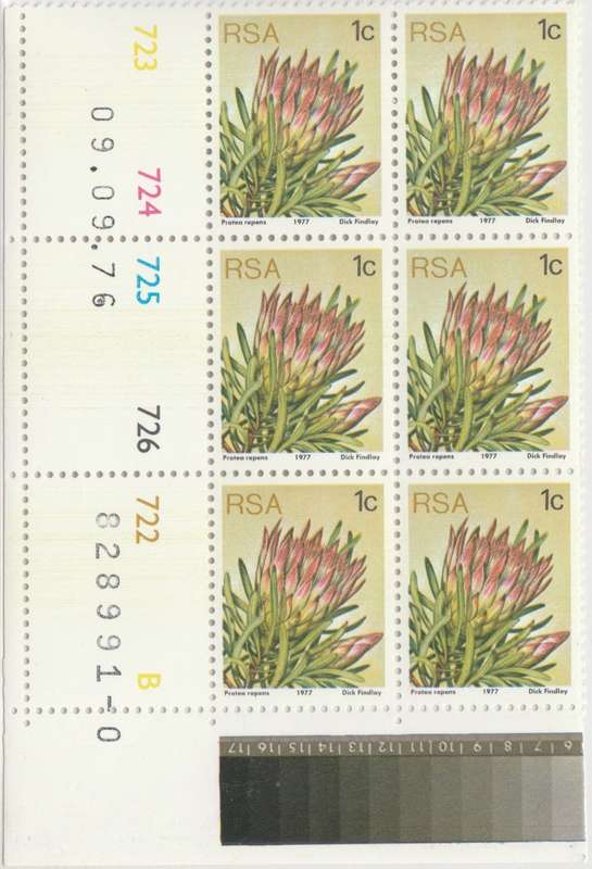 RSA 3rd Definitive Issue SACC 418 x6 B (1976-09-09) [SACC R12]