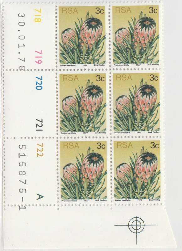 RSA 3rd Definitive Issue SACC 420 x6 A (1978-01-30) [SACC R12]