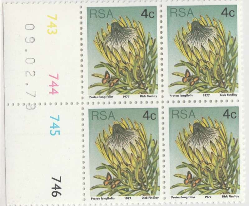 RSA 3rd Definitive Issue SACC 421 x4 (1979-02-09) [SACC R8]