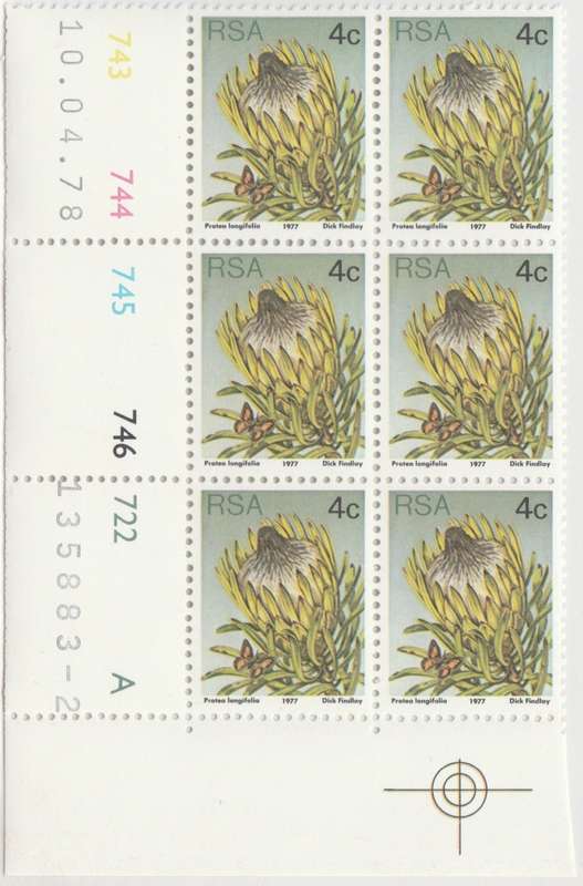 RSA 3rd Definitive Issue SACC 421 x6 A (1978-04-10) [SACC R12]