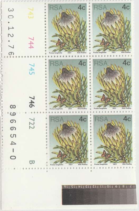 RSA 3rd Definitive Issue SACC 421 x6 B (1976-12-30) [SACC R12]