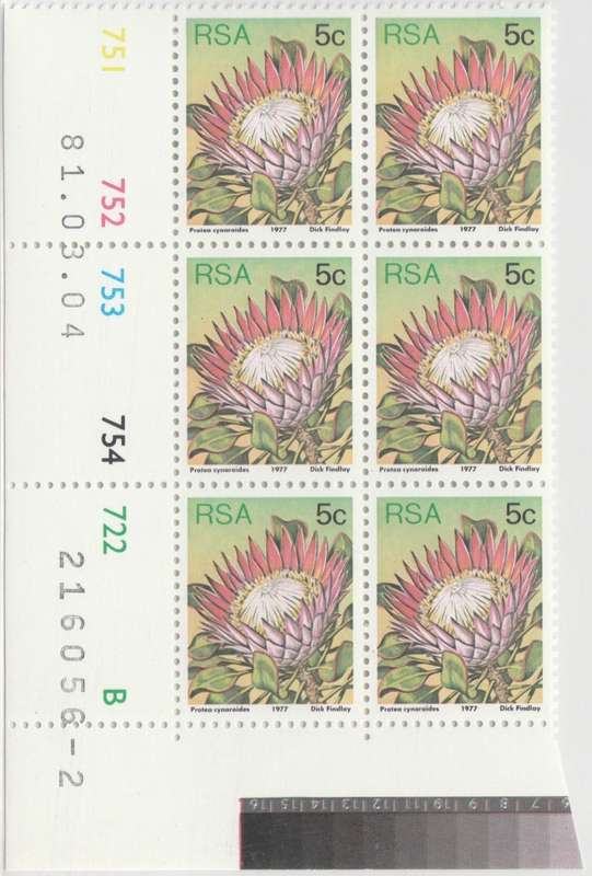 RSA 3rd Definitive Issue SACC 422 x6 B (1981-03-04) [SACC R12]