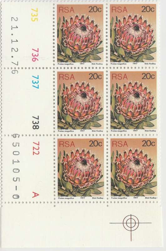 RSA 3rd Definitive Issue SACC 429 x6 A (1976-12-21)