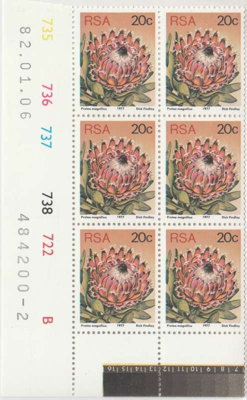 RSA 3rd Definitive Issue SACC 429a x6 B (1982-01-06) [SACC R30]