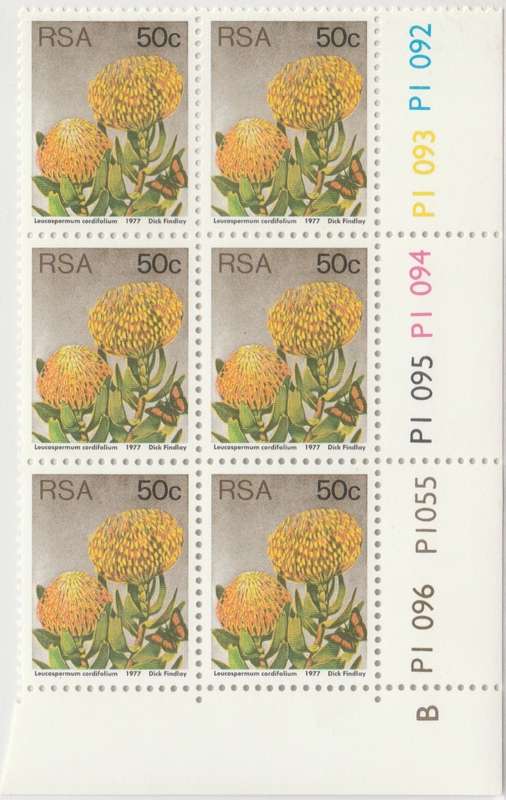 RSA 3rd Definitive Issue SACC 432 x6 B [SACC R36]