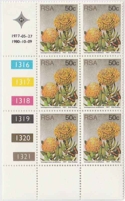 RSA 3rd Definitive Issue SACC 432 x6 (1980-10-09)