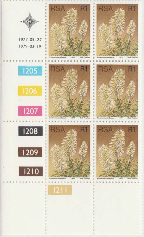 RSA 3rd Definitive Issue SACC 433 x6 (1979-03-19)