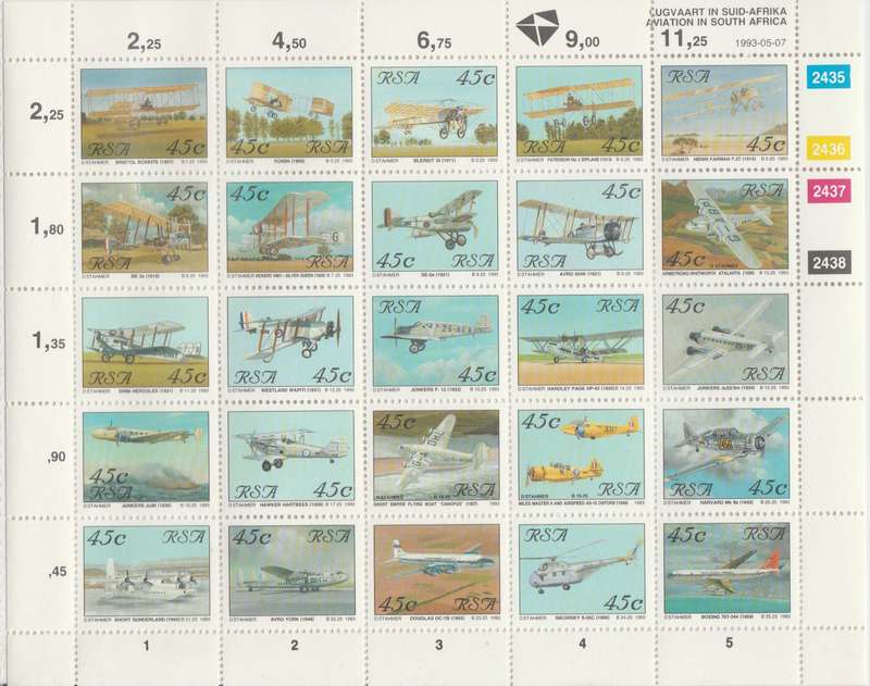 RSA SACC 797-821 x25 (1993-05-07) Aviation in SA [SACC R100]