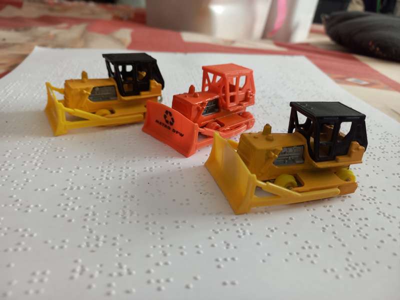 3 x Matchbox Bulldozers
