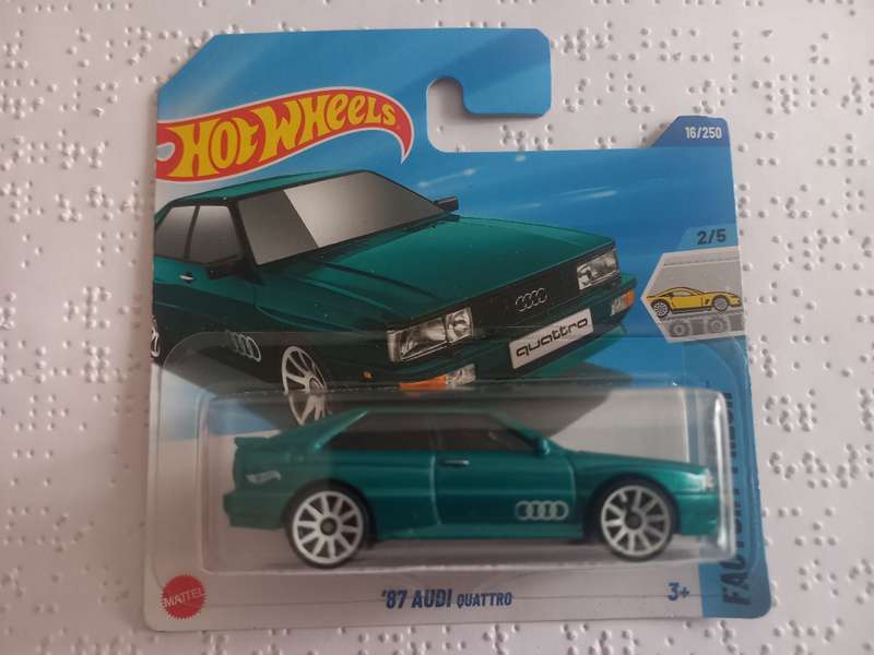 Hotwheels  1987 Audi Quattro