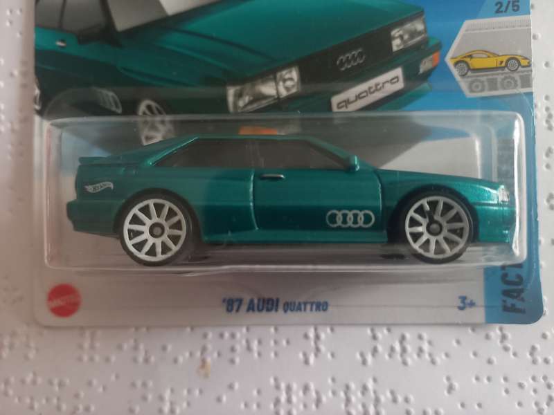 Hotwheels  1987 Audi Quattro