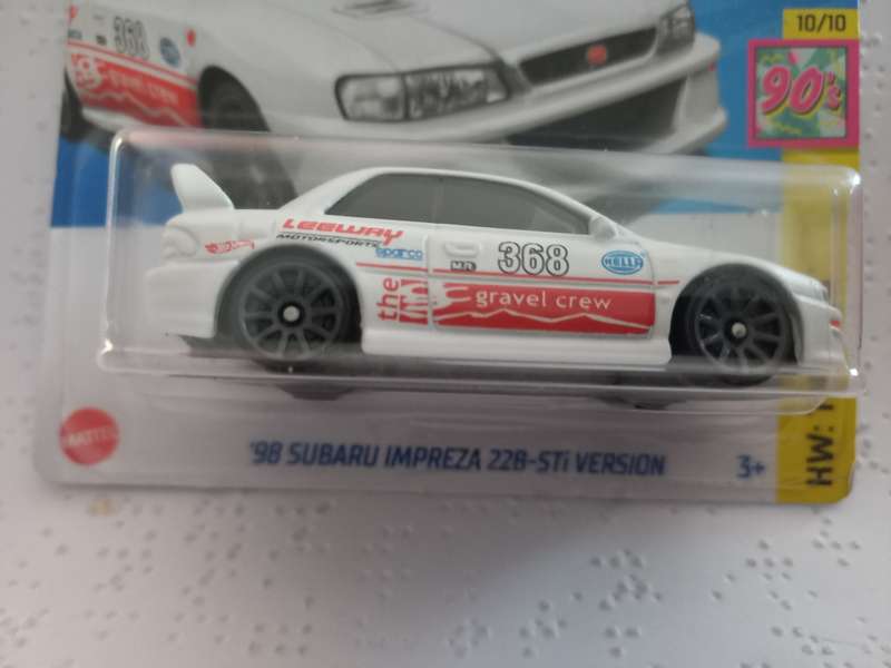 Hotwheels 1998 Subaru Impreza Z28 Sti