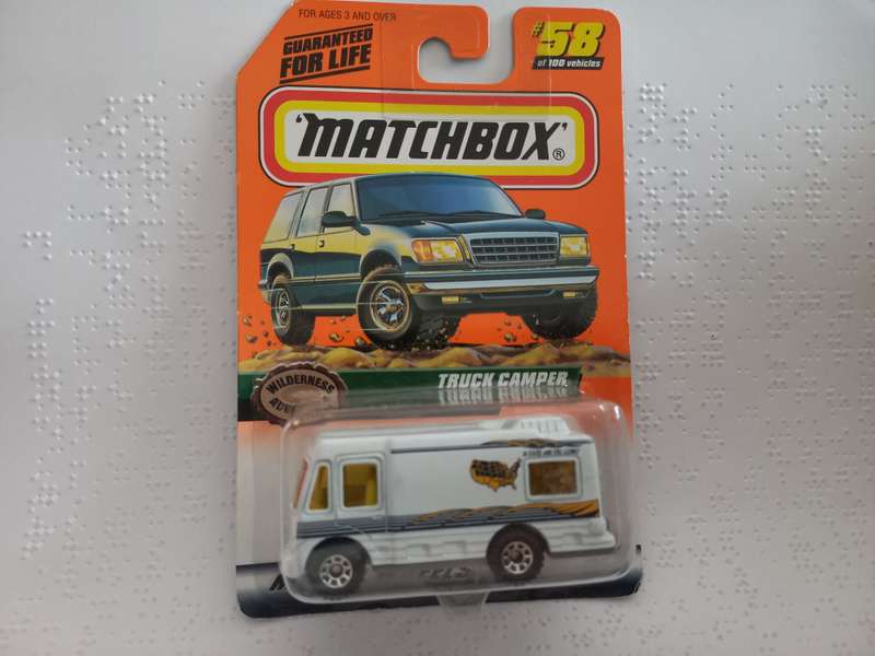 Matchbox Truck Camper