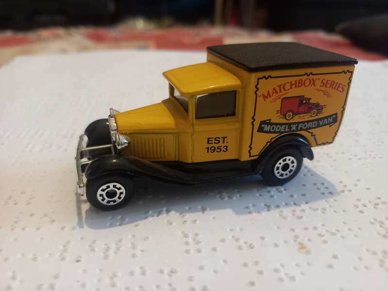 Matchbox Ford model A van