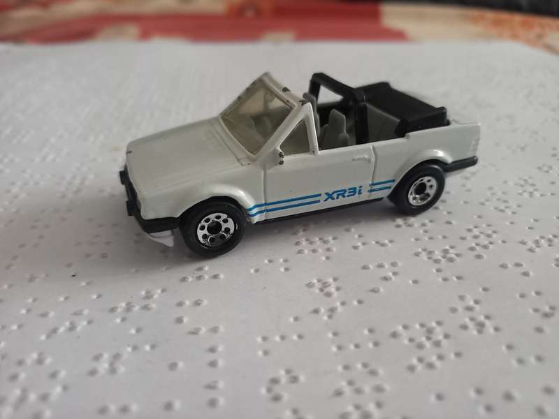 Matchbox Ford Escort Cabriolet