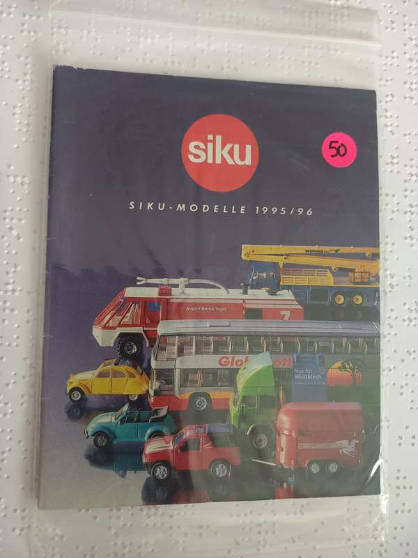 Siku Catalogue 1995/1996