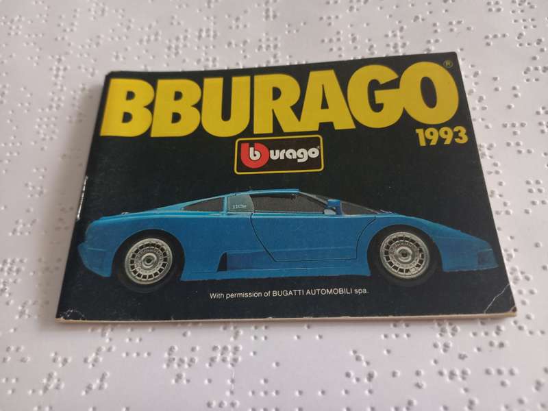 Bburago Catalogue 1993