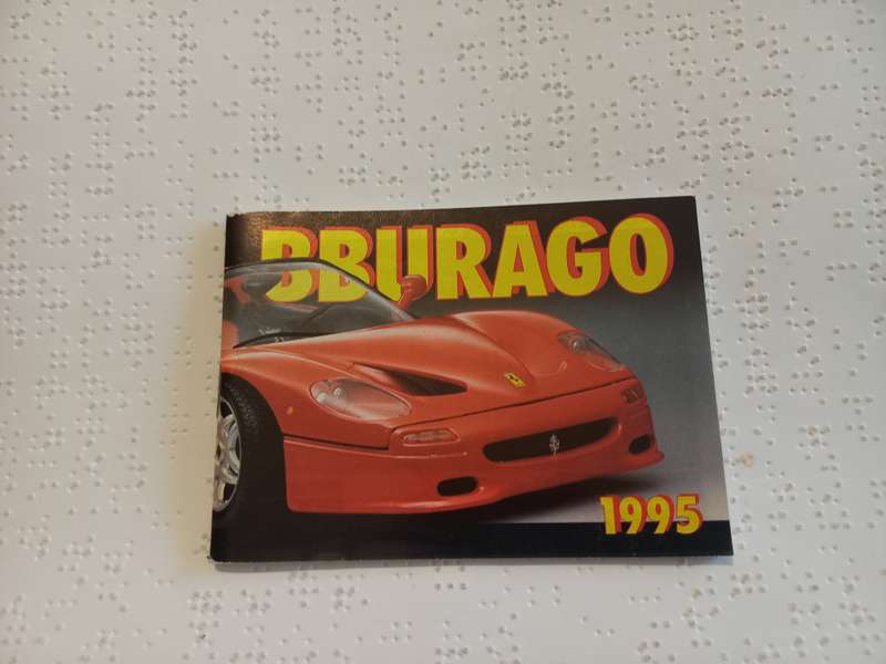 Bburago Catalogue 1995
