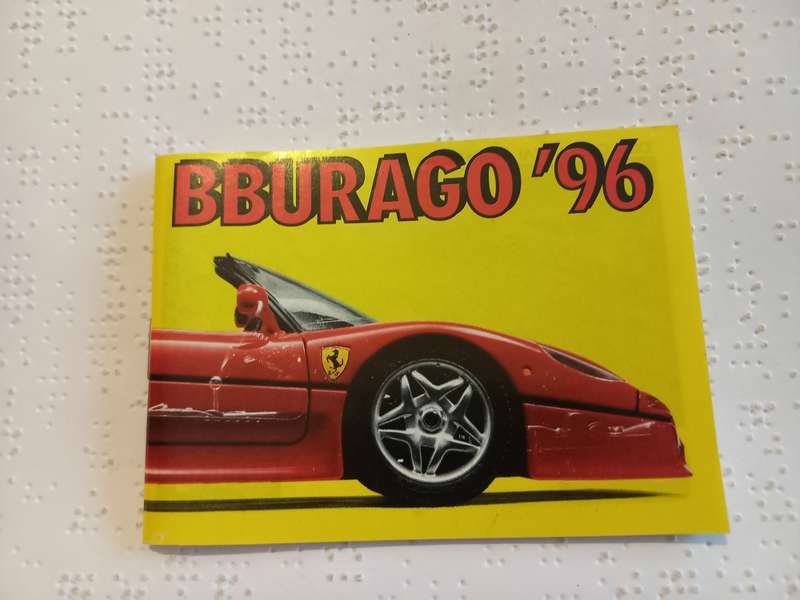 Bburago Catalogue 1996