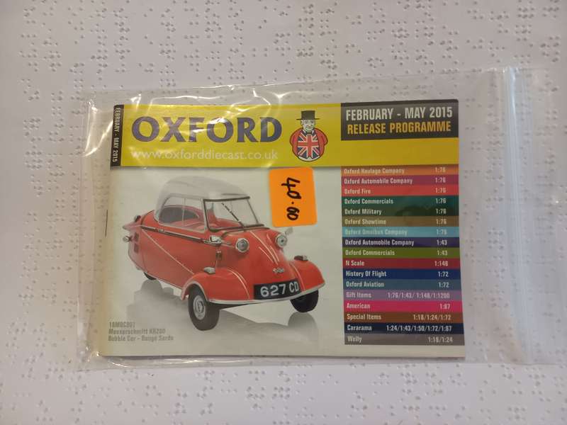Oxford Catalogue February to May 2015