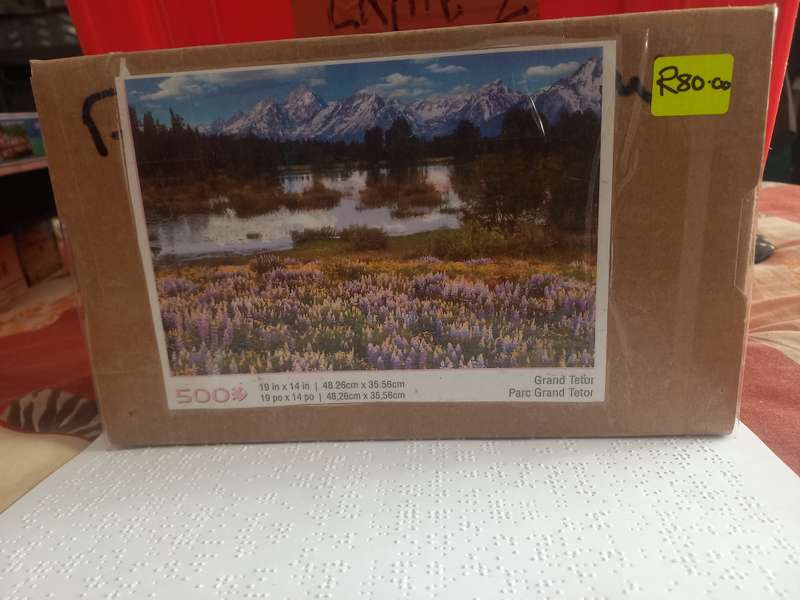Puzzle 500 pieces - Parc Grand Tetor