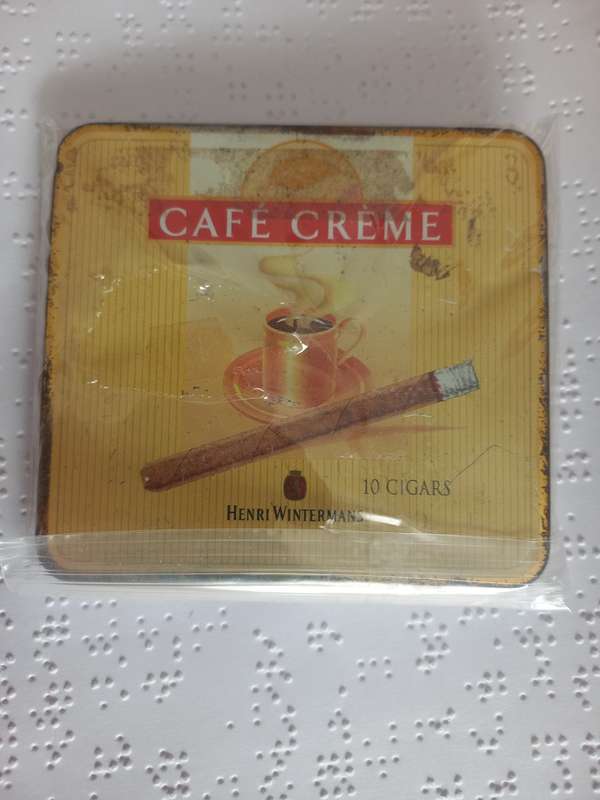 Cigar Tin Henri Wintermans Café Creme