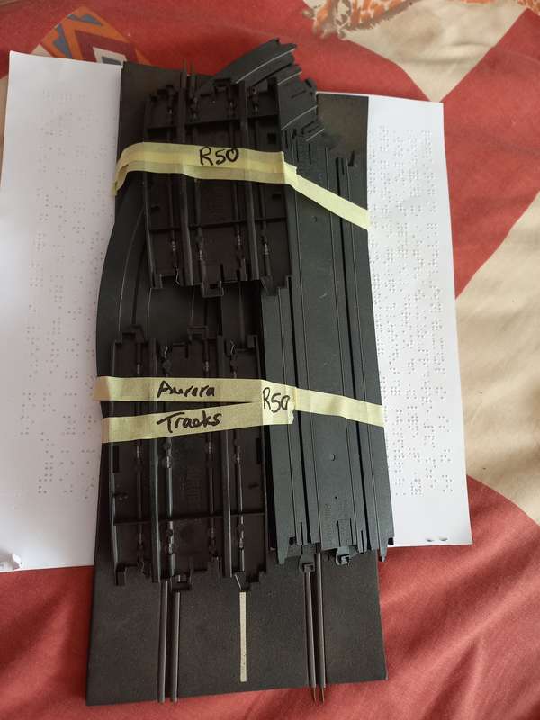 Aurora slotcar tracks