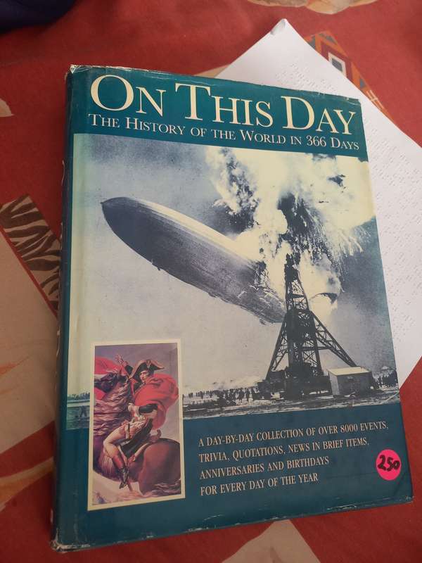 Book - On This Day - published 1992