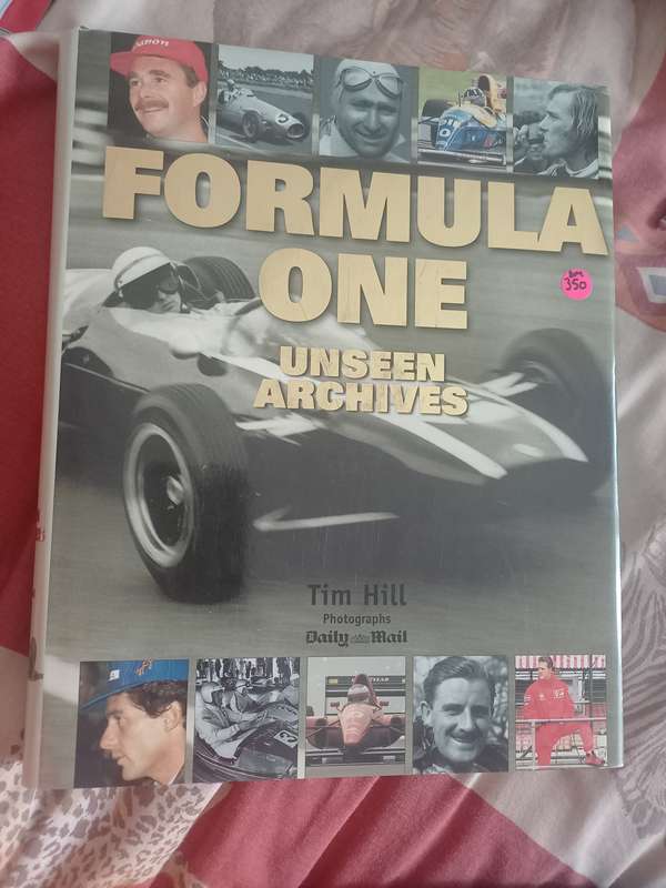 Book -   Formula One Unseen Archives