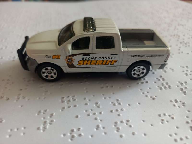 Matchbox Dodge RAM Sheriff  Boone County
