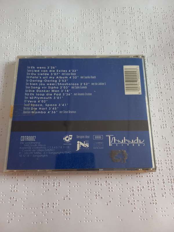 CD - Music - Coenie de Villiers -  Ek wens