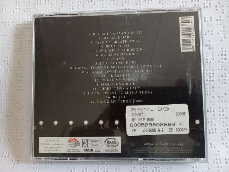 CD - Romanz my hele hart