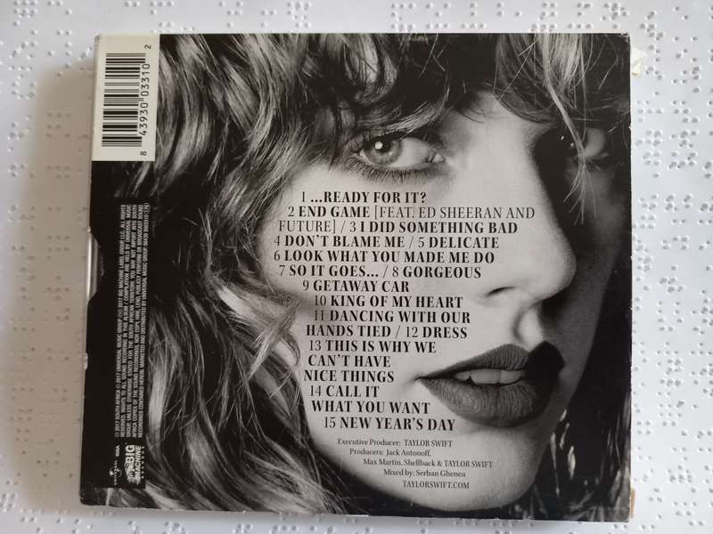 CD - Taylor Swift reputation