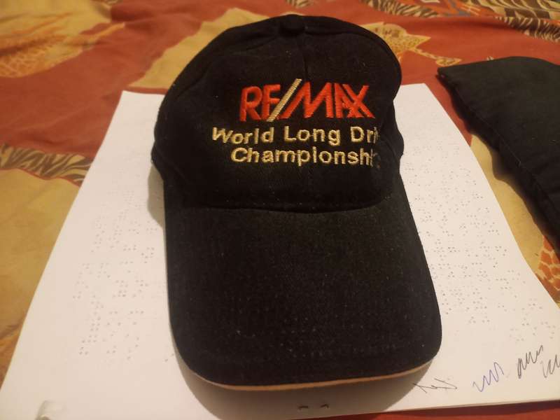 Cap -  ...REMAX world long drive championship