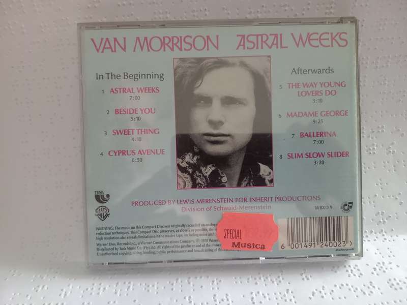 CD - Van Morrison astral weeks