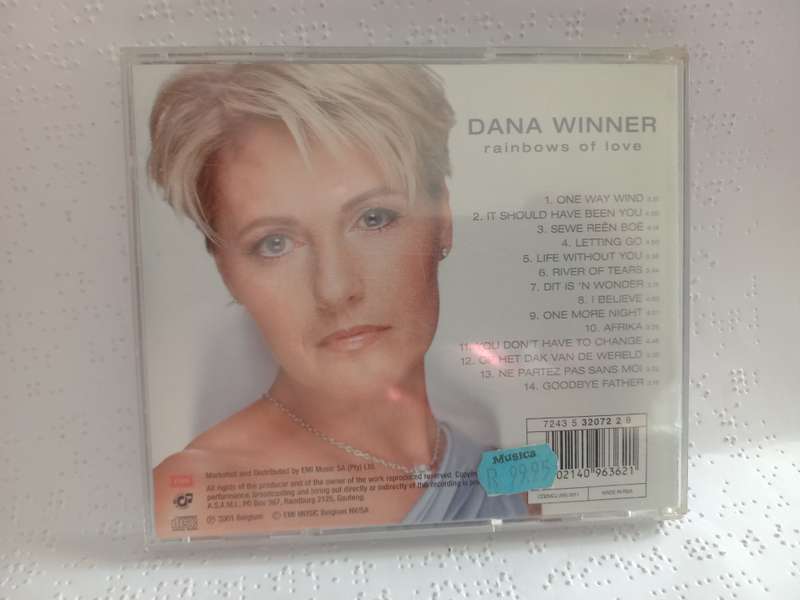 CD - Dana Winner rainbows of love