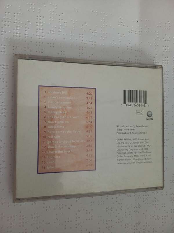 CD - Peter Gabriel shaking the tree 16 golden greats