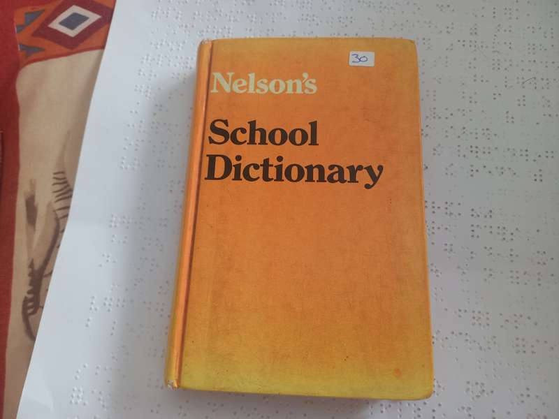Book - Nelson's School Dictionary