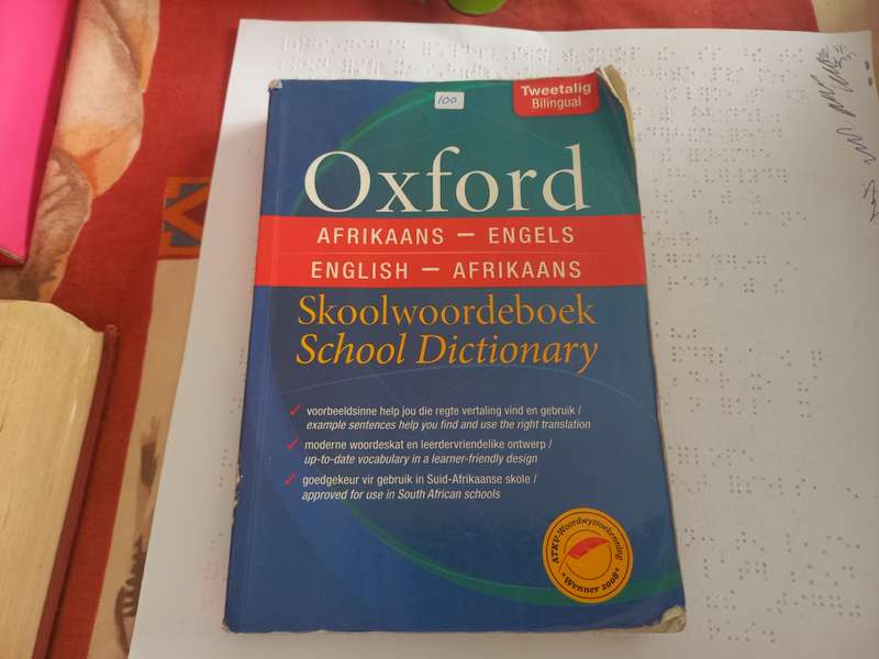 Book - Oxford Skoolwoordeboek Bilingual