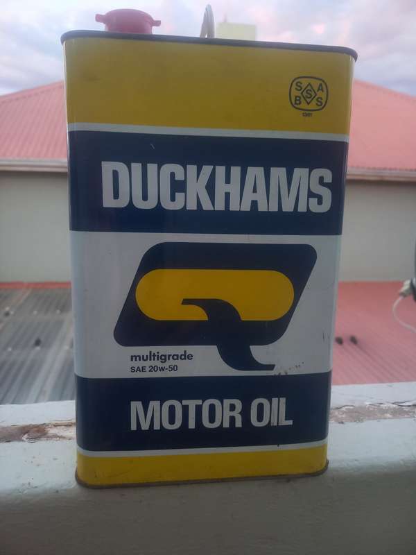 Oil Tin Duckhams