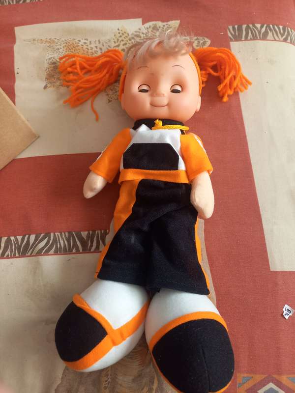 Talking doll....soft material