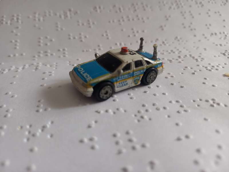 Micro Machines Police car