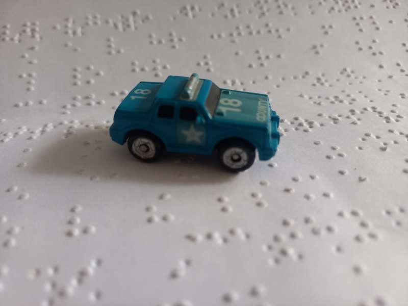 Micro Machines Police car